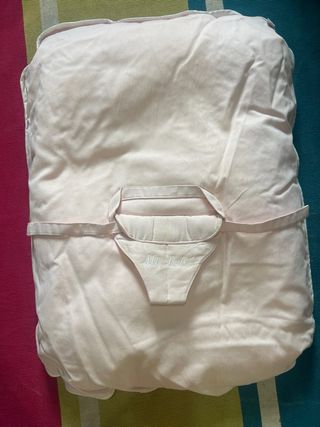 Saquito bebé + colchon funda bebe + mochila porteo