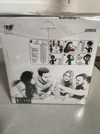 Juego Drunken Tower (Jenga Borrachos)