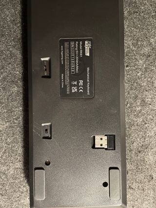 Teclado RK Royal Kludge Negro/Plateado