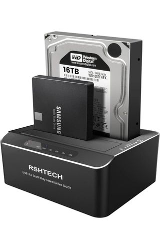 Estación Docking HDD SATA USB 3.0 RSHTECH