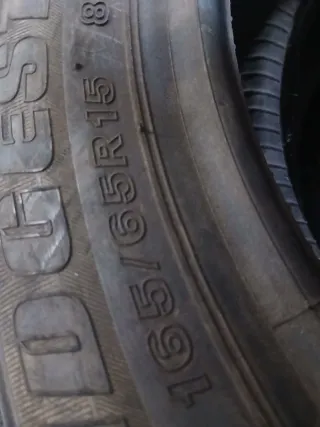 Pareja Neumáticos 165/65/15