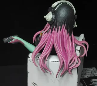 Figura Anime Sonico Repintada Personalizada