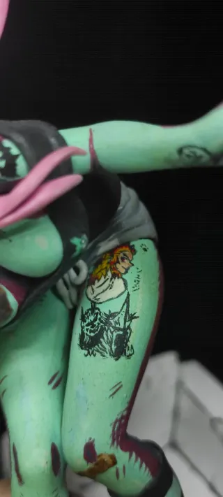 Figura Anime Sonico Repintada Personalizada