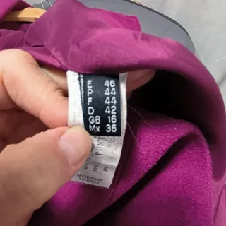 Chaqueta Punt Roma rosa paño señora