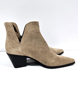 Botines ZARA ante beige