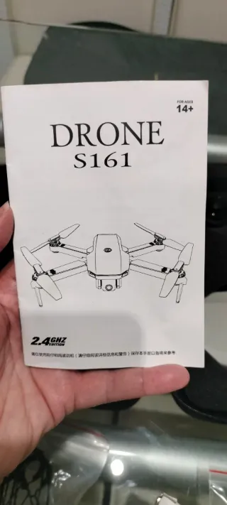 Dron S161 con mando y maletín
