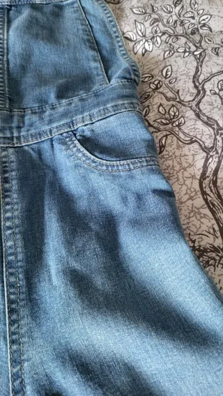 Mono de mezclilla azul