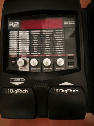 Pedalera Digitech RP255 Guitarra Eléctrica