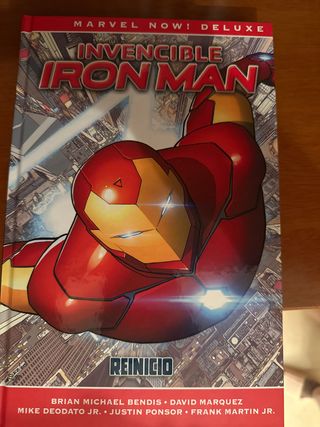 Marvel now! deluxe invencible iron man. reboot 1
