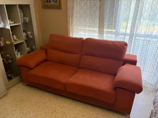 Sofá de 3 plazas color caldera