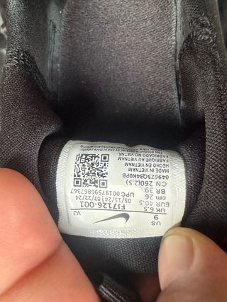 Zapatillas Nike Free Metcon 6 Negras