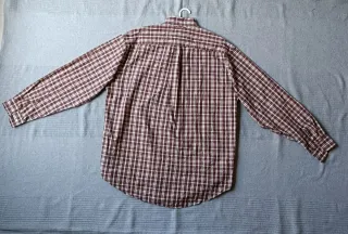 Camisa Tommy Hilfiger Manga Larga Roja