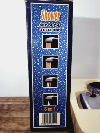 Set Ducha Teléfono Cromado