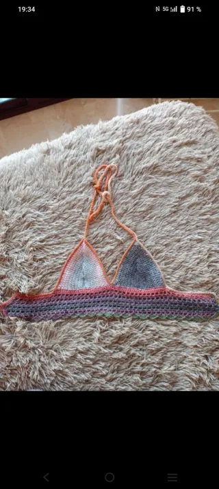 Top Crochet Ibiza Talla Única