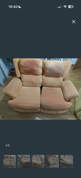 Sofá modular 2 plazas