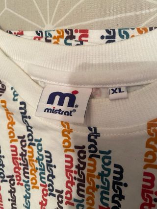 Camiseta Mistral Multicolor talla XL