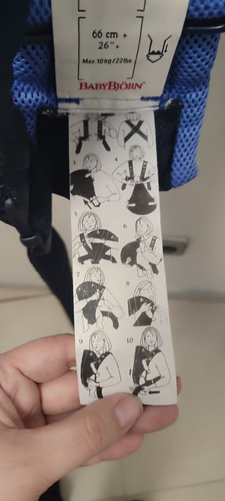 Mochila Portabebés BabyBjörn Original