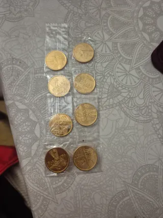 Lote 8 Monedas Olímpicas 1964-1996