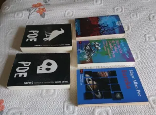 Lote 5 Libros de Edgar Allan Poe