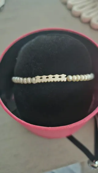 Pulsera Tous Perlas Plata