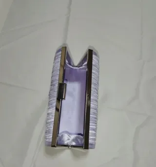 Bolso de mano lila - negociable