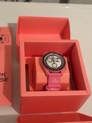 Omega x Swatch Mission to the Pink Moon