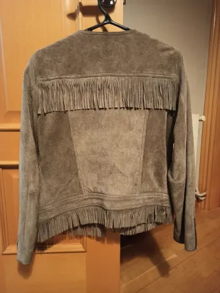 Cazadora MNG 100% Piel Bovina Talla L.