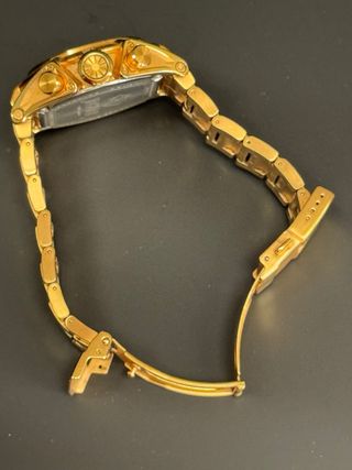 Reloj Jaguar Dorado Cronógrafo