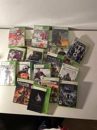 Xbox 360 Slim+ 18 Giochi + Controller originale