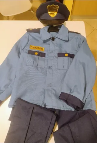 Costume da poliziotto 5-6 anni