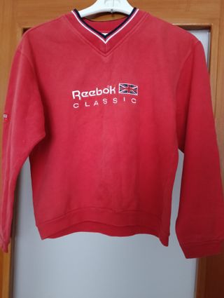 Sudadera Reebok Classic Niño Roja