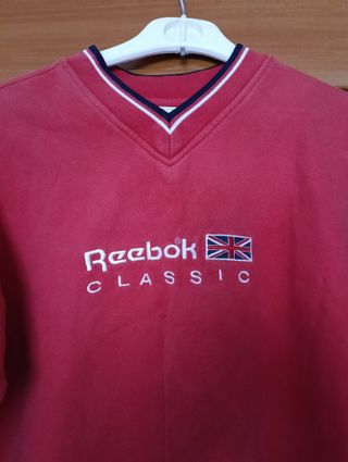Sudadera Reebok Classic Niño Roja