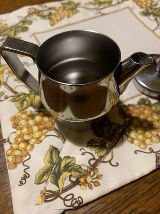 Bricco latte DeAgostini acciaio inox