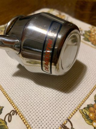 Bricco latte DeAgostini acciaio inox