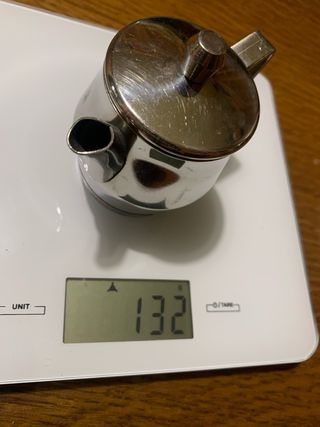 Bricco latte DeAgostini acciaio inox