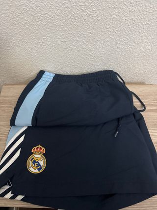 Pantalón entrenamiento Real Madrid Adidas azul