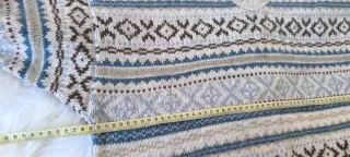 Jersey Vintage 90s Fair Isle Oversize L