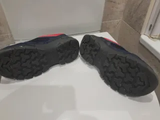 Botas trekking niña azul y rosa talla 33