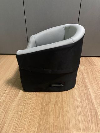 Transportín perro Trixie negro/gris