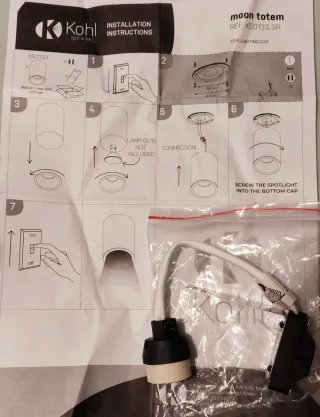 Lámpara Kohl Moon Totem K50133.01