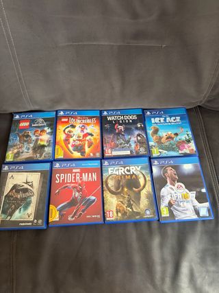 PS4 Juegos: Lego, Spiderman, Watch Dogs, Far Cry