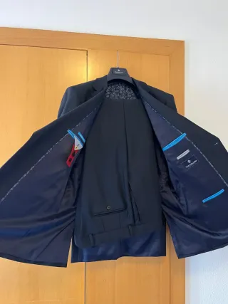 Traje Van Kollem Azul Hombre