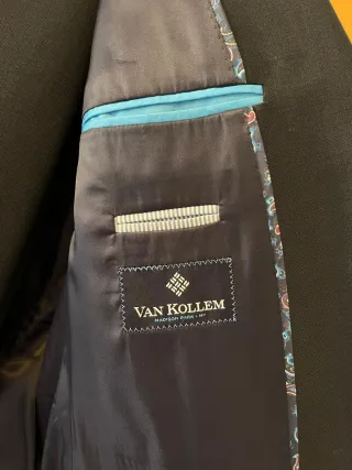 Traje Van Kollem Azul Hombre
