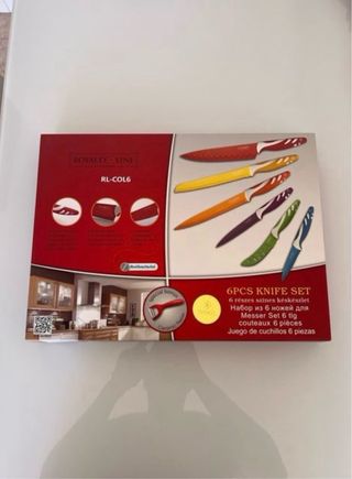 Set 7 Coltelli Royalty Line Acciaio Inox