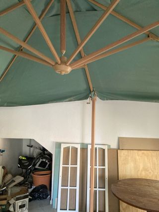 Parasol Cantilever Grande Beige/Verde
