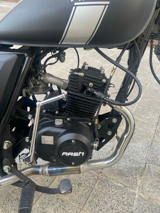 Mash Fifty 50cc Negra y Plata