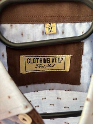 Camisa estampada hombre