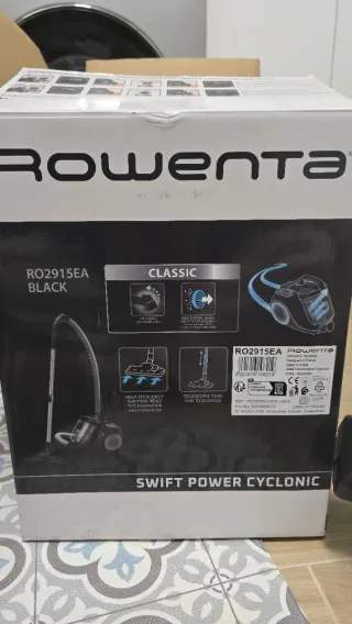 Aspiradora Rowenta compacta sin bolsa