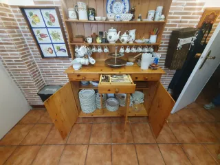 Alacena de madera para cocina en La Rioja.