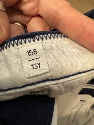 Pantalón chino Jack & Jones azul T.158